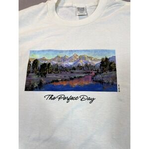 Hallmark‎ Shirt XL Mountain  Vintage 90s T Shirt New Old Stock